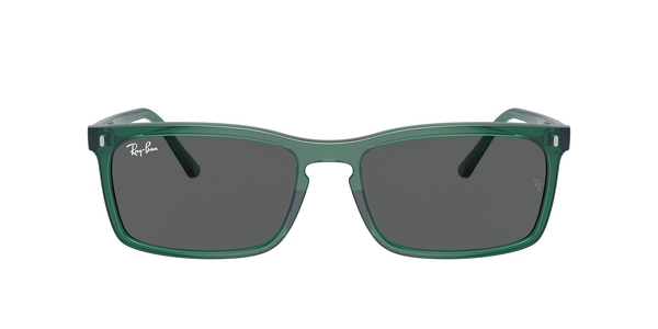 RB-4435 6615B1 TRANSPARENT GREEN(DARK GREY 59*18, Verde transparente, hi-res 1