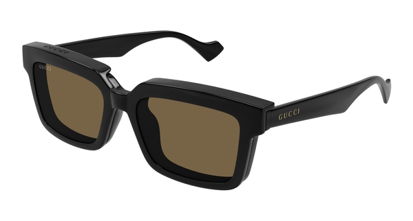 gucci-1543s/s + clip 004 black-black-transparent 54*18