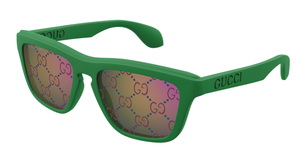 GUCCI-GG1571S/S 004 GREEN (BLUE) 55*18, Verde, hi-res 0