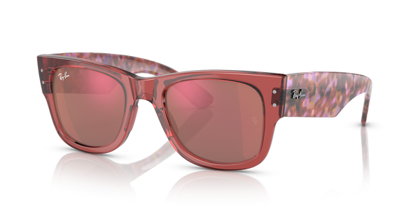RB-0840S/S 66372K PINK TRANSPARENTE 51*21, Rosa transparente, hi-res 0