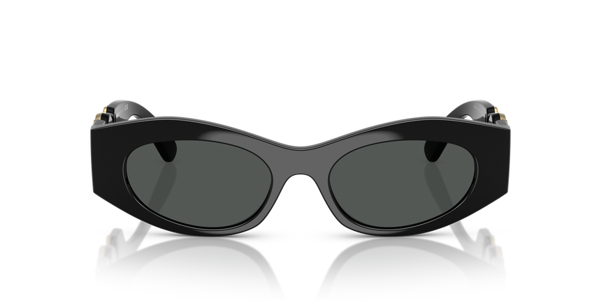 VERSACE-4480U/S GB1/87 BLACK(DARK GREY 51*18, Negro | Dorado, hi-res image number 1