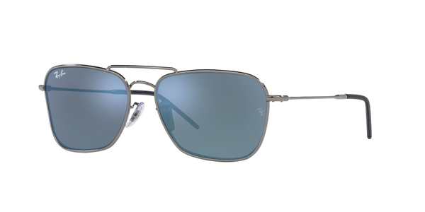 RB-R0102 004/GA GUNMETAL(DARK GREY MIRROR TURQUOISE 58*15, Gris, hi-res 0