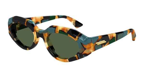 BOTTEGA-1392S/S 001 MULTICOLOR-MULTICOLOR (GREEN 52*21 | Óptica