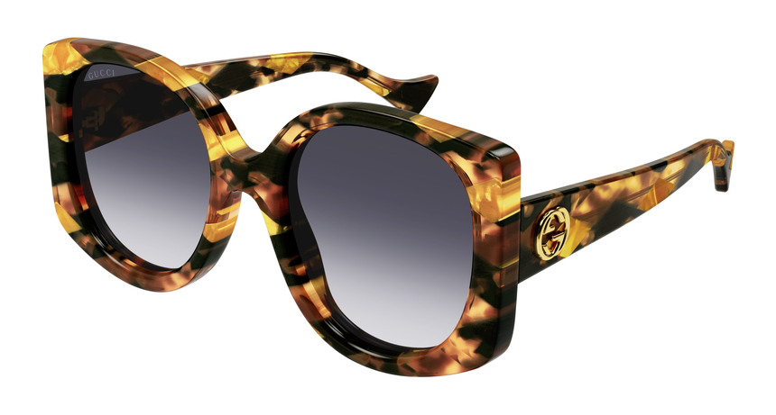 GUCCI-1257S/S 004 HAVANA 53*22, Havana, hi-res image number 0