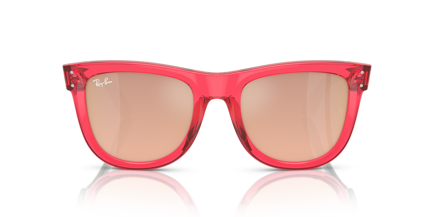 RB-0502S 6713/20 ROJA/NEGRA(ROJO ESPEJO) 50*22, Rojo transparente, hi-res image number 1