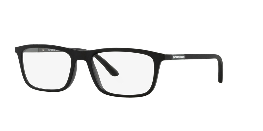 EMPORIO-4160/S 50421W MATTE BLACK(CLEAR + 2 clips 55*18, , hi-res image number 0