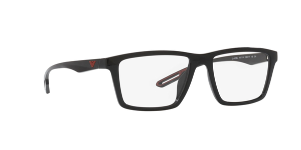 EMPORIO-4189U/S 50171W SHINY BLACK( 2 CLIPS PLEGABLES) 55*17, Negro, hi-res 2