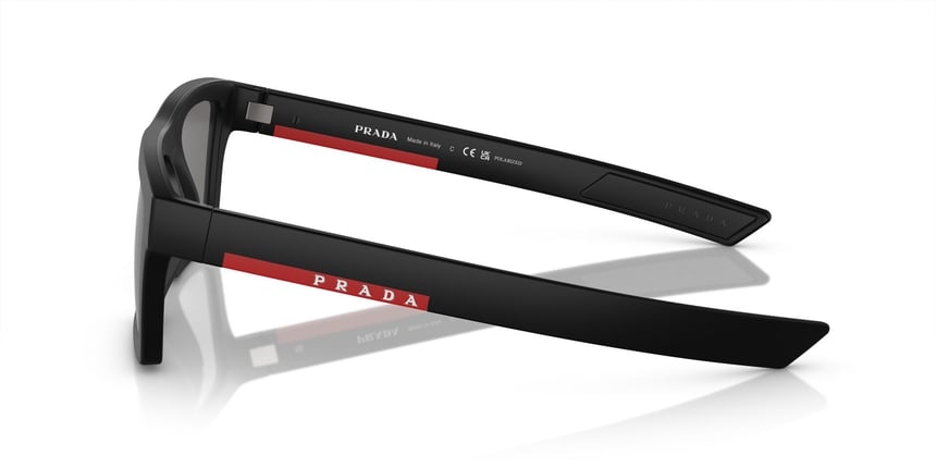 PRADA-SPORT-02ZSU/S 1BO02G MATTE BLACK(DARK GREY POLAR 58*18, Negro mate, hi-res image number 2