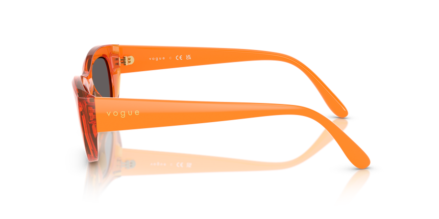 VOGUE-5616S/S 318287 TRANSPARENT ORANGE 51*21, , hi-res image number 2