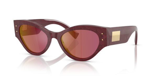 gabbana-4480/s 3442d0 bordeaux lace(dark violet mirror red 53*19