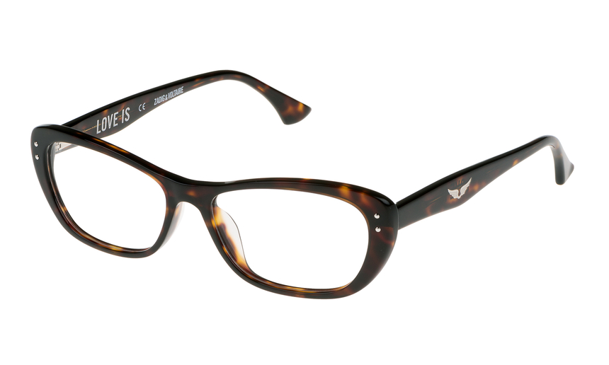 ZADIG&VOLTAIRE-VZV014/G 0743 AVANA MARRONE/GIALLO LUCIDA 53*16, , hi-res image number 0