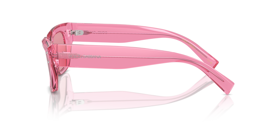 GABBANA-4462/S 314830 TRANSPARENT PINK(PINK MIRROR INTERNAL SILVER 52*18, Rosa transparente, hi-res image number 2