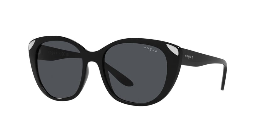 VOGUE-5457S/S W44/87 BLACK(DARK GREY 53*17, Negro, hi-res image number 0