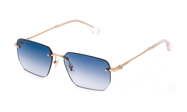 police-89/s 300y oro rose' lucido(blue gradient blue 57*16