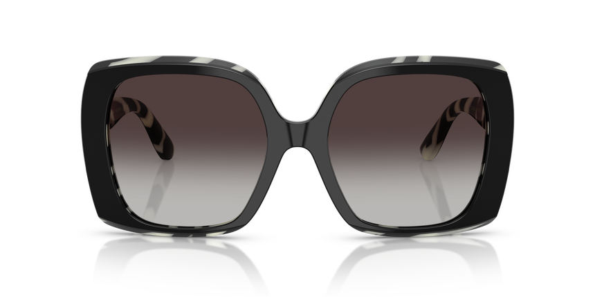 GABBANA-4475/S 33728G BLACK ON ZEBRA(GREY GRADIENT 56*19, Negro | Cebra, hi-res image number 1