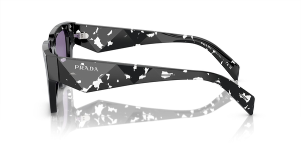 PRADA-A06S/S 15O50B TORTOISE BLACK CRYSTAL(VIOLET MIRROR INTERNAL SILVER 50*21, Negro | Transparente, hi-res 2