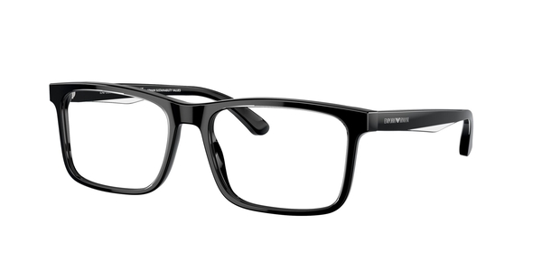 EMPORIO-3227/G 6051 SHINY BLACK/TOP CRYSTAL 56*17, Negro | Transparente, hi-res 0
