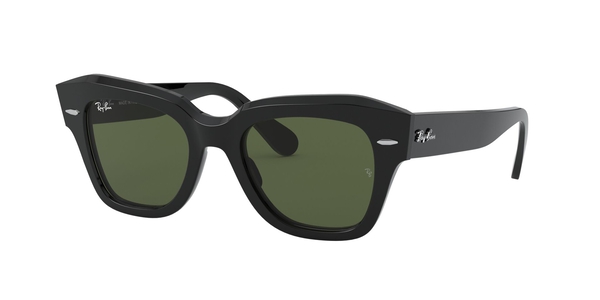 RB-2186 901/31 BLACK(GREEN 52*20, Negro, hi-res 0