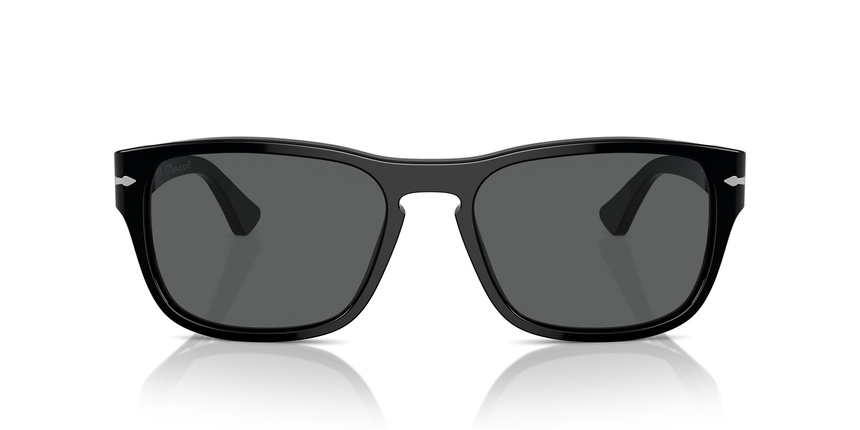 PERSOL-3341S/S 95/B1 BLACK(DARK GREY 55*19, Negro, hi-res image number 1