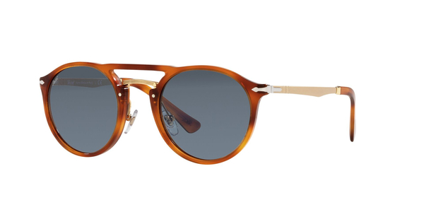 PERSOL-3264S/S 96/56 HAVANA(LIGHT BLUE 50*22, , hi-res 0