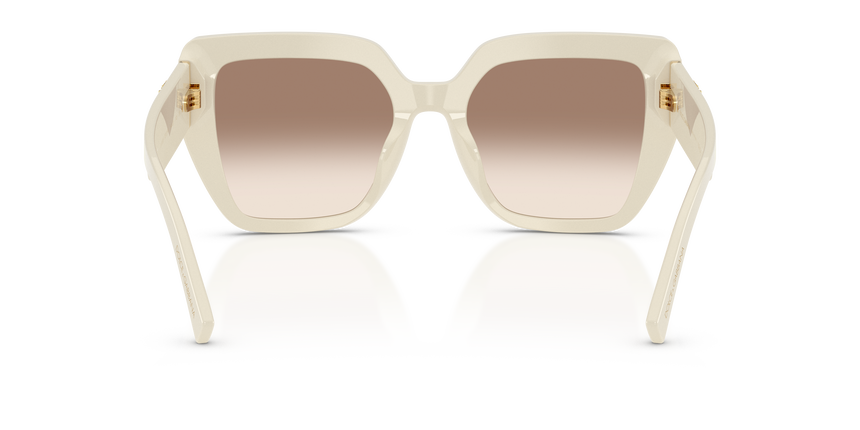 GABBANA-4538/S 331294 CREAM(GRADIENT BROWN MIRROR SILVER 54*20, , hi-res image number 3