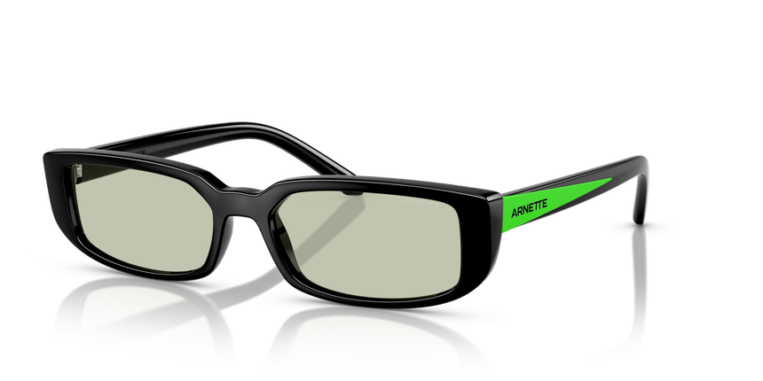 ARNETTE-4348 2753/2 SHINY BLACK(LIGHT GREEN 55*17, , hi-res image number 0