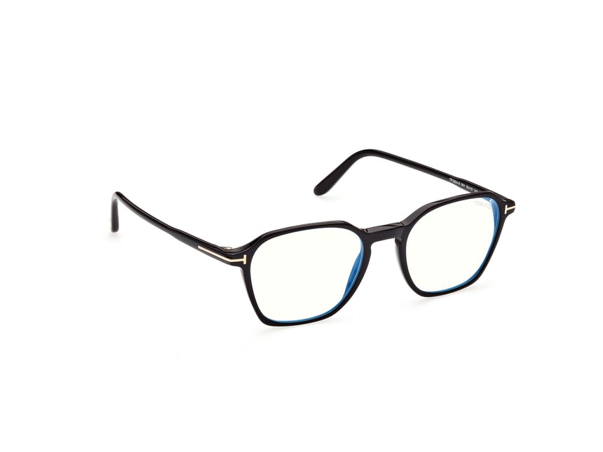 TOMFORD-5804B/G 001 shiny/black 50*19, Negro, hi-res image number 6