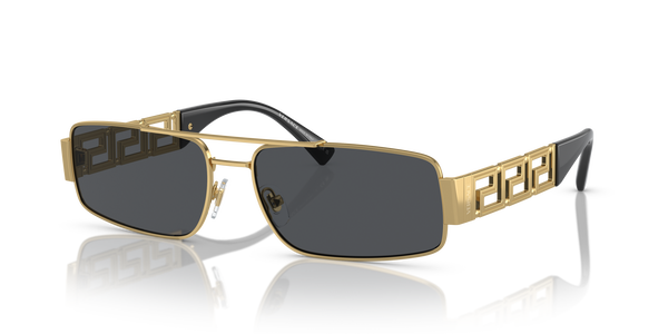versace-2257/s 100287 gold dark grey 60*16