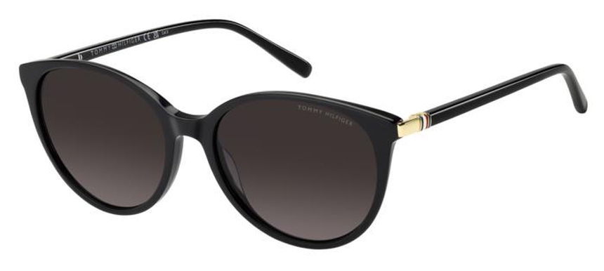 TOMMYHILFIGER-TH2350/S/S 807*3X BLACK(PINKDOUBLESHADE 55*17, Negro, hi-res image number 0