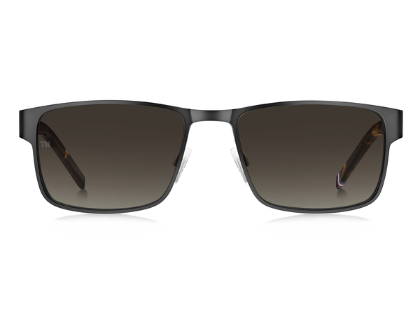TOMMYHILFIGER-1974/S SVK*HA MATTE RUTHENIUM BLACK(BROWN SHADED 57*19, Gris, hi-res 1
