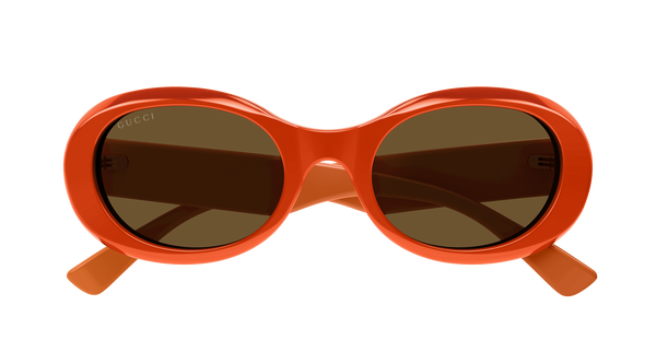 GUCCI-GG1587S/S 003 ORANGE (BROWN) 52*22, Naranja, hi-res 1