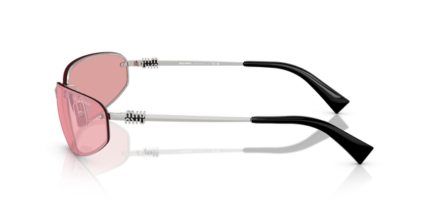 MIUMIU-A50S/S 1BC70J SILVER (PINK MIRROR 69*15, Plata, hi-res 4