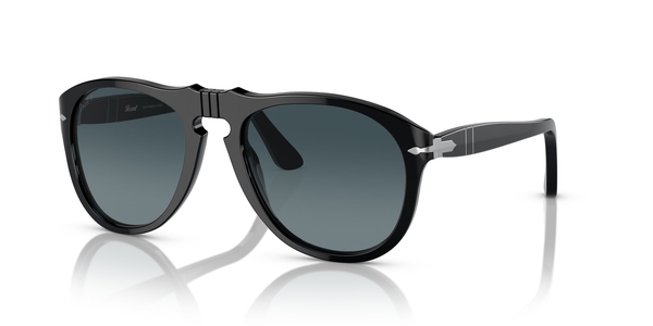 PERSOL-0649/S 95/S3 BLACK/LIGHT BLUE GRADIENT DARK BLUE 54*20, Negro, hi-res 0