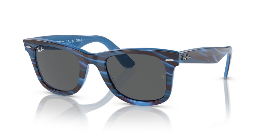 RB-2140 1409B1*3N PHOTO STRIPED BLUE (DARK GREY change collection 50*22, Photo azul a rayas, hi-res image number 4