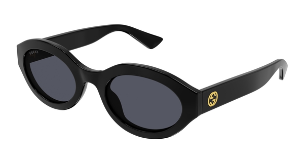 GUCCI-1579S/S 001 BLACK-BLACK-GREY 53*22, Negro, hi-res 0