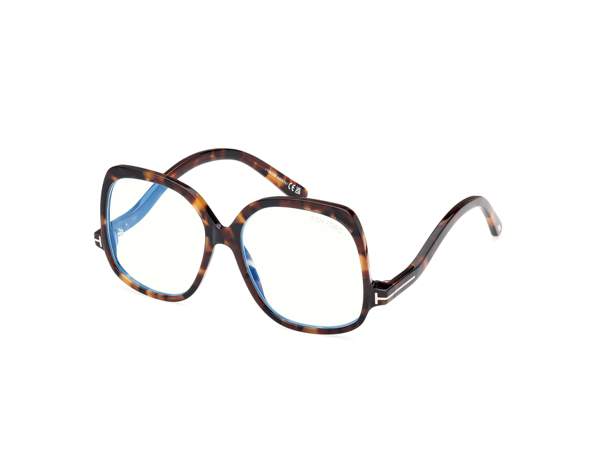 TOMFORD-5968-B/G 052 dark havana 54*15, Havana, hi-res image number 0