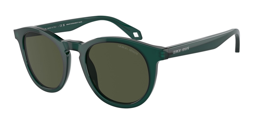 ARMANI-8192/S 604431 OPALE GREEN(GREEN 50*21, Verde, hi-res image number 0
