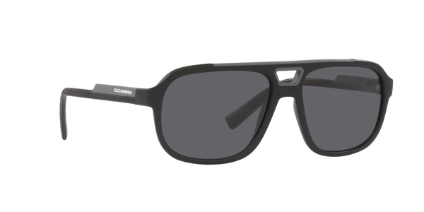 GABBANA-6179/S 252581 MATTE BLACK(POLAR DARK GREY 58*16, Negro, hi-res 1