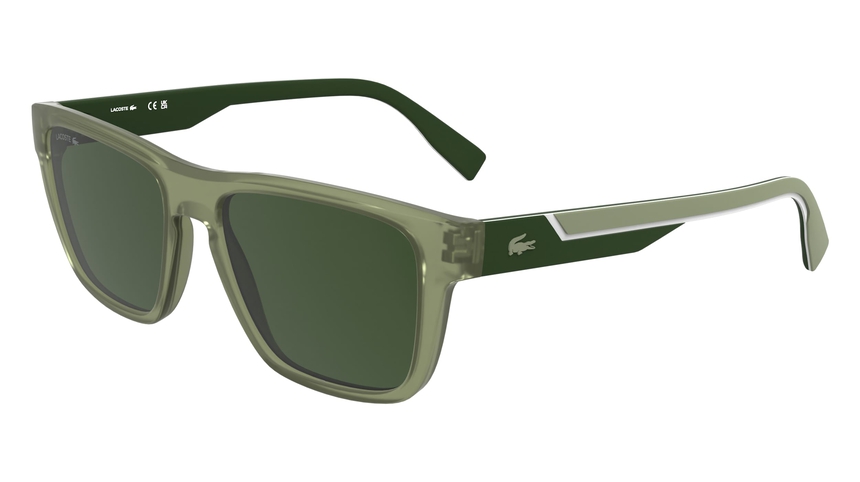 LACOSTE-L6058S/S 301 MATTE KHAKI 54*17, Caqui mate, hi-res image number 0