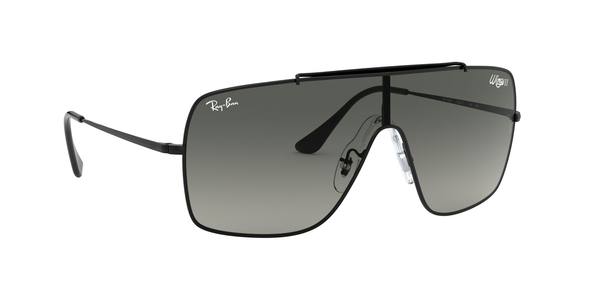 RB-3697 002/11 BLACK (GREY GRADIENT DARK GREY) 35*13, Negro, hi-res 10