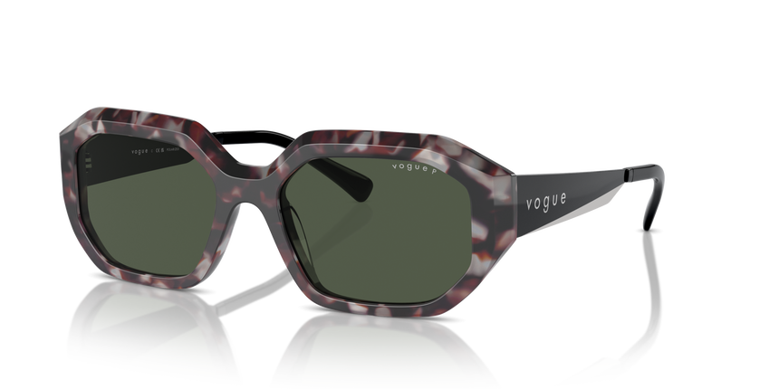 VOGUE-5554/S 31499A GREY TORTOISE(DARK GREEN POLAR 54*18, Gris havana, hi-res image number 0