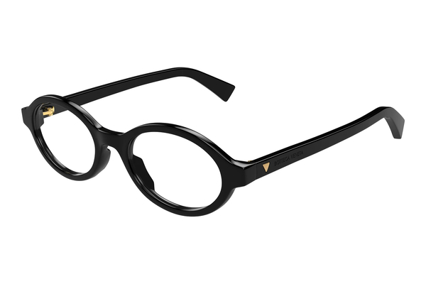 bottega-1367o/g 001 black-black-transparent 50*19