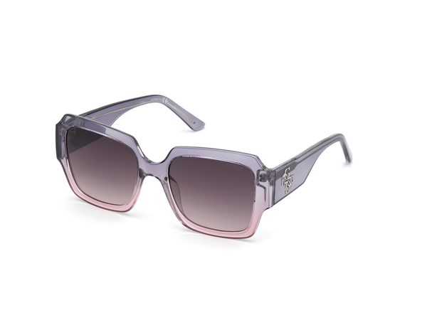GUESS-7681/S 20B gris / otro / gris degradado 54*19, Rosa-Transparente-Violeta, hi-res 0