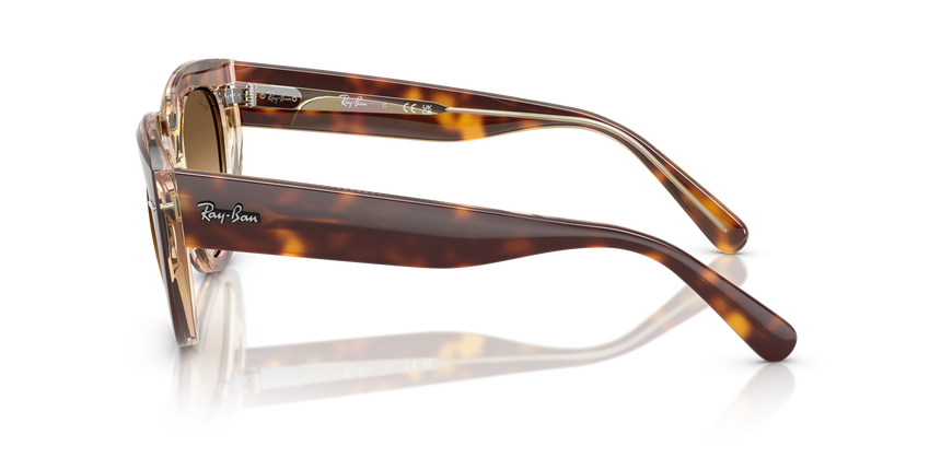 RB-2286 141451 LIGHT HAVANA ON TRANSP. MULTI(CLEAR GRADIENT BROWN 49*20, Havana, hi-res image number 2