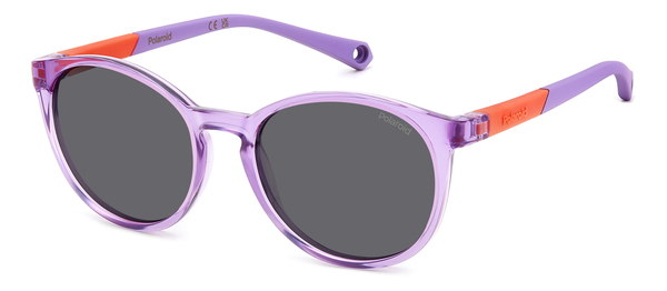 POLAROID-KIDS-8059/S 789*M9 LILAC(GREY POLARIZED 47*16, Lila, hi-res 0