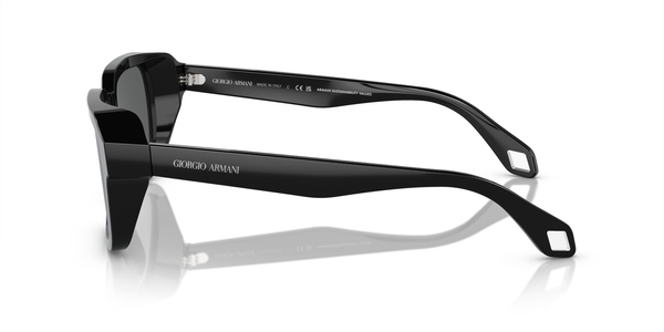 ARMANI-8194U/S 5875B1 BLACK(DARK GREY 53*19, Negro, hi-res 2