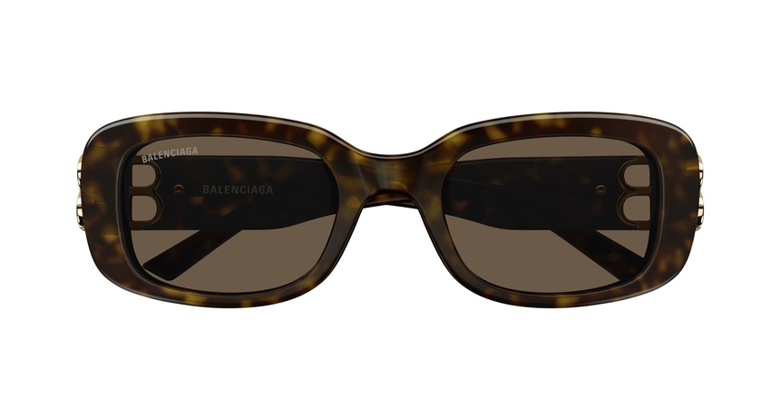 BALENCIAGA-BB0310S/S 002 HAVANA/GOLD (BROWN 53*22, Havana, hi-res image number 1