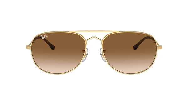 RB-3735 001/51 ARISTA(CLEAR GRADIENT BROWN 60*17, Dorado, hi-res 1