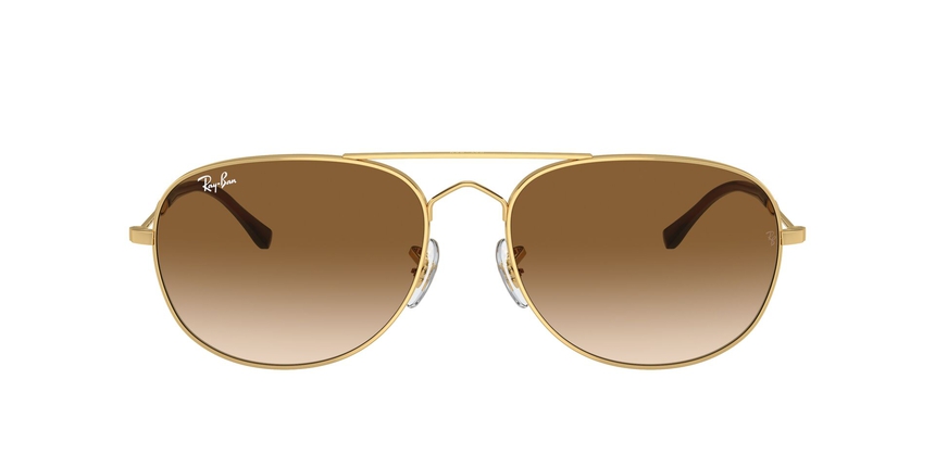 RB-3735 001/51 ARISTA(CLEAR GRADIENT BROWN 60*17, Dorado, hi-res image number 1