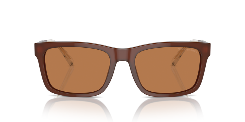 EMPORIO-4224/S 609573 SHINY OPALINE BROWN(BROWN 57*19, Marrón, hi-res image number 1